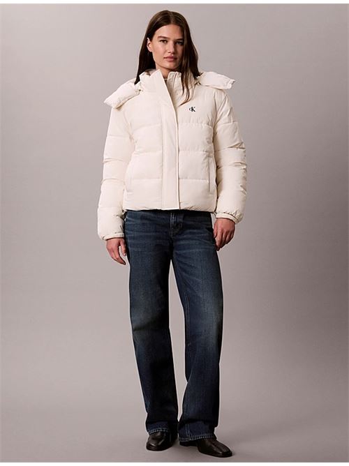 matte mw short puffer CALVIN KLEIN JEANS | LV047H504GYAS